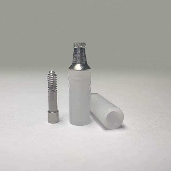 Kit Ucla Cone Morse Cromo Cobalto + Parafuso